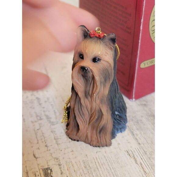 American Canine Association Yorkshire Terrier pet dog animal ornament - Picture 6 of 7